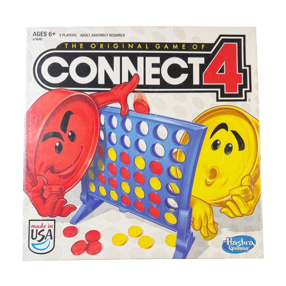 Hasbro Gaming‎ Connect 4 The Original Game A5640 Factory Sealed New 2013 SJ1